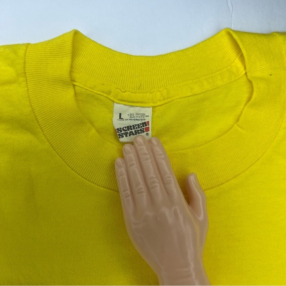 Vintage 1980’s screen star single stitch shirt size large - Picture 3 of 6